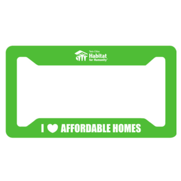 Aluminum License Plate Frame Thumbnail