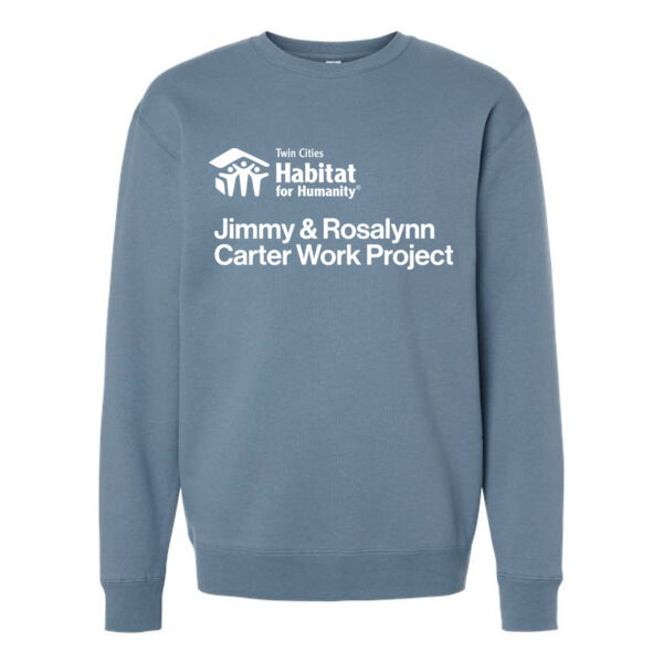 Independent Trading Co. Heaveyweight Crewneck Sweatshirt - Printed Logo Thumbnail