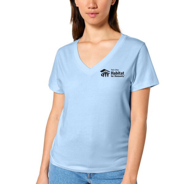 Stanley/Stella Women's Stella Isla V-Neck Tee - Printed Logo Thumbnail