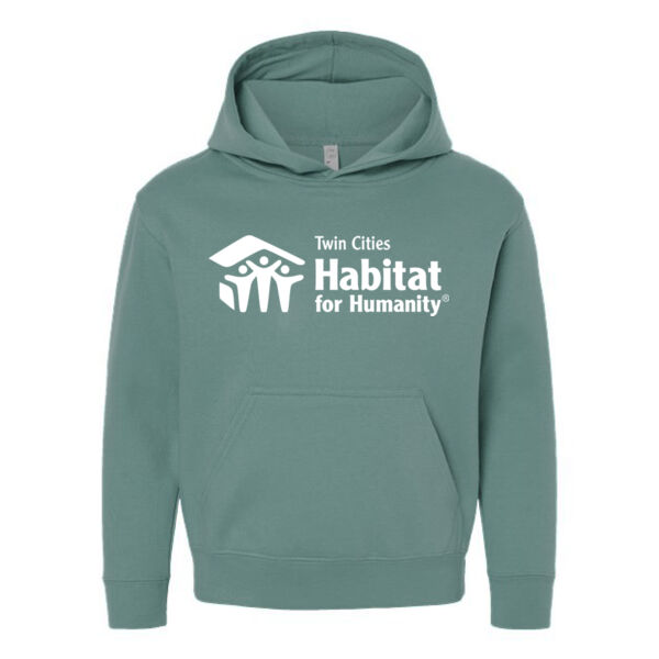 LAT Youth Hoodie Sweatshirt - Printed Logo Thumbnail