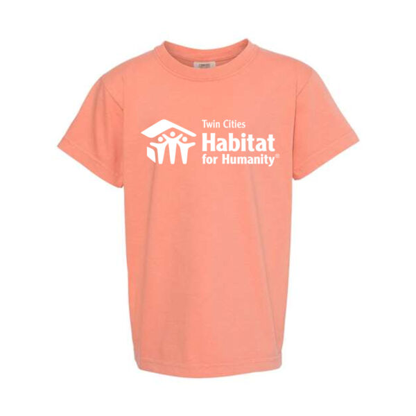 Comfort Colors Youth Garment-Dyed Heavyweight T-Shirt - Printed Logo Thumbnail