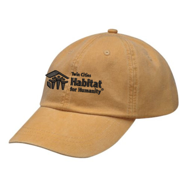 Adams Headwear Optimum Pigment-Dyed Dad Hat - Embroidered Logo Thumbnail