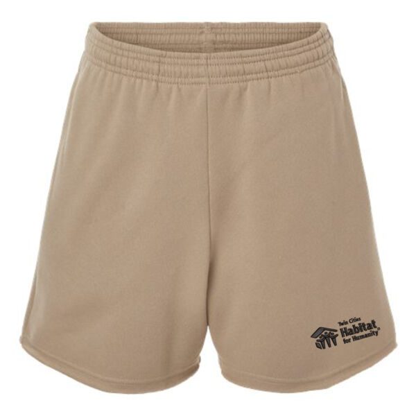 Bella+Canvas Women's Cutoff Shorts - Embroidered Logo Thumbnail