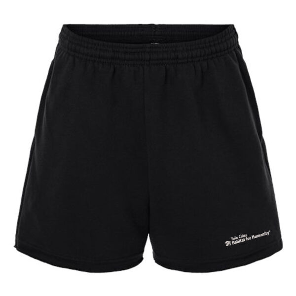 Bella+Canvas Women's Cutoff Shorts - Embroidered Logo Thumbnail