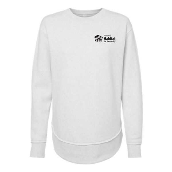 LAT Women's Weekend Crewneck Sweatshirt - Printed Logo Thumbnail