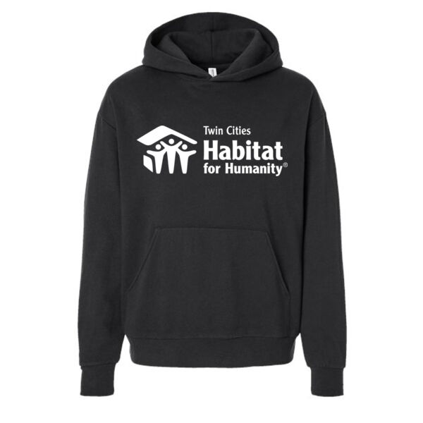 Independent Trading Co Unisex Avenue Midweight Hooded Sweatshirt - Printed Logo Thumbnail