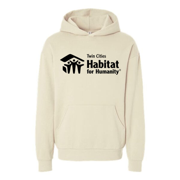 Independent Trading Co Unisex Avenue Midweight Hooded Sweatshirt - Printed Logo Thumbnail