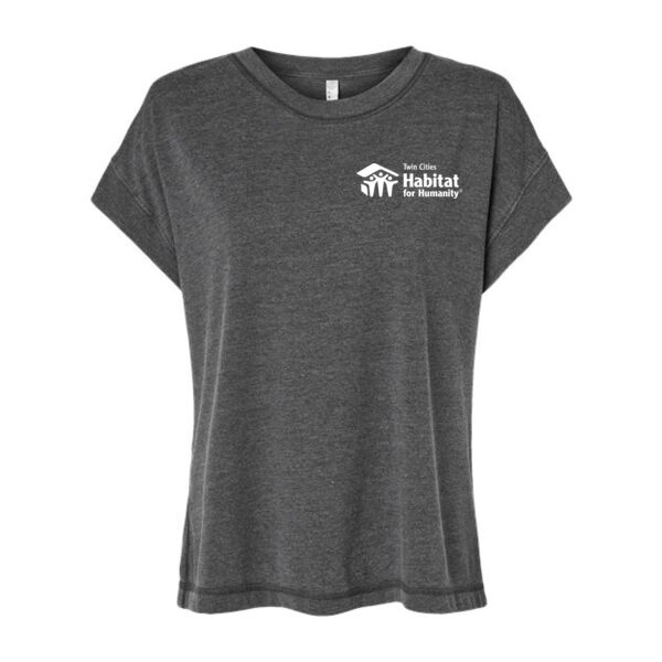 LAT Women's Vintage Wash Tee - Screen Print Logo Thumbnail
