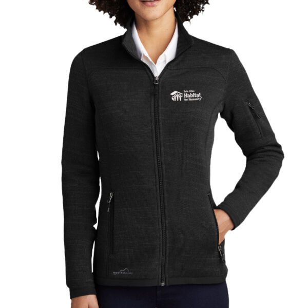Eddie Bauer Ladies Sweater Fleece Full-Zip - Embroidered Logo Thumbnail