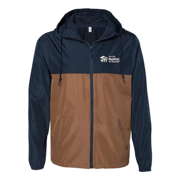 Unisex Lightweight Windbreaker Full-Zip Jacket - Embroidered Logo Thumbnail