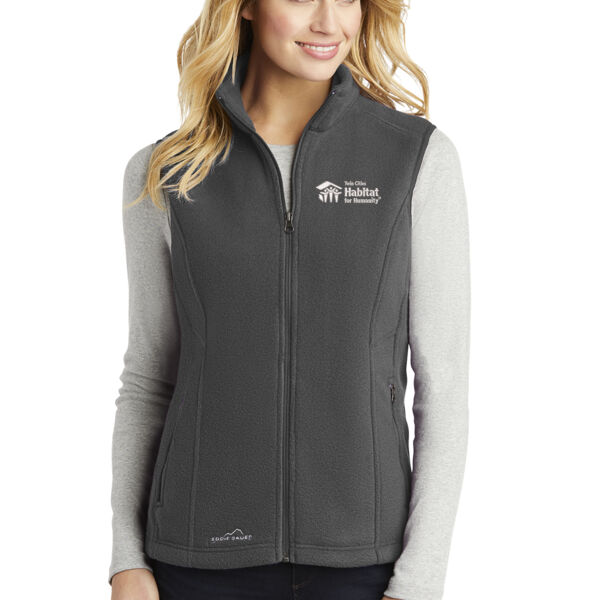 Eddie Bauer Ladies Fleece Vest - Embroidered Logo Thumbnail