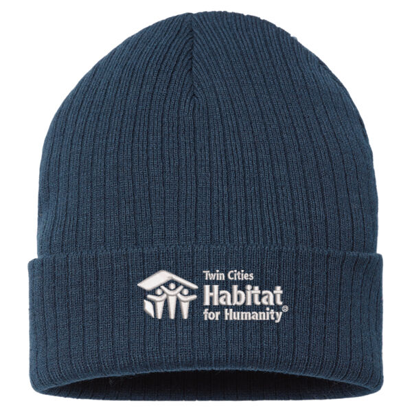 Atlantis Headwear Sustainable Rib Knit - Embroidered Logo Thumbnail