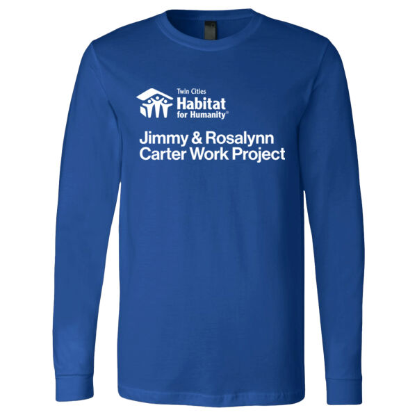 Bella & Canvas Jersey Long Sleeve Tee - Printed Logo Thumbnail