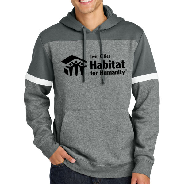 Sport-Tek Drive Fleece Colorblock Hoodie - Printed Logo Thumbnail