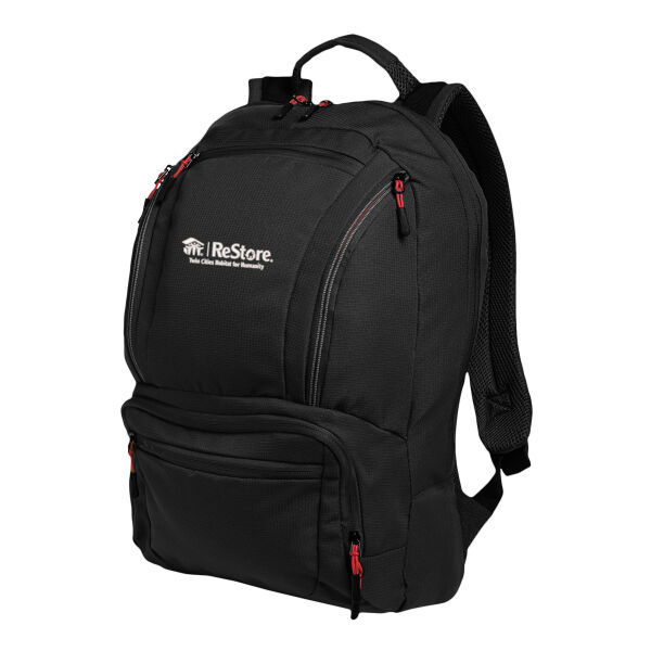 Port Authority® Cyber Backpack - Embroidered Logo Thumbnail