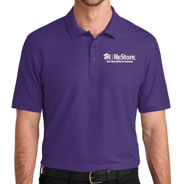 Port Authority® Wearever Signature Pique Polo - Embroidered Logo Thumbnail