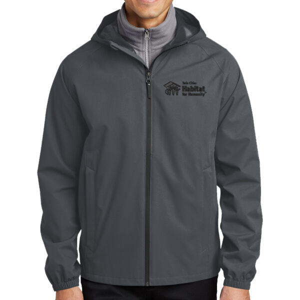**CLOSEOUT ITEM** Essential Rain Jacket - Embroidered Logo Thumbnail