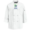 Eight Knot Button Chef Coat with Thermometer Pocket Thumbnail
