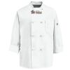 Eight Knot Button Chef Coat with Thermometer Pocket Thumbnail