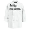 Eight Knot Button Chef Coat with Thermometer Pocket Thumbnail