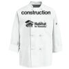 Eight Knot Button Chef Coat with Thermometer Pocket Thumbnail