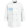 Eight Knot Button Chef Coat with Thermometer Pocket Thumbnail